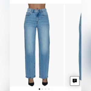 Pistola Cassie High Waist Straight Leg Jeans in Fonda